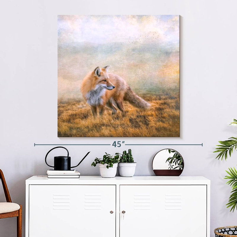 Brampt Seeking Mischief, 33" H x 33" W