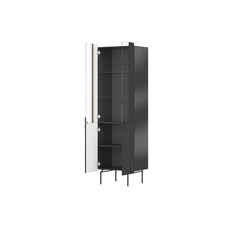 Inniswold Display Cabinet, Black