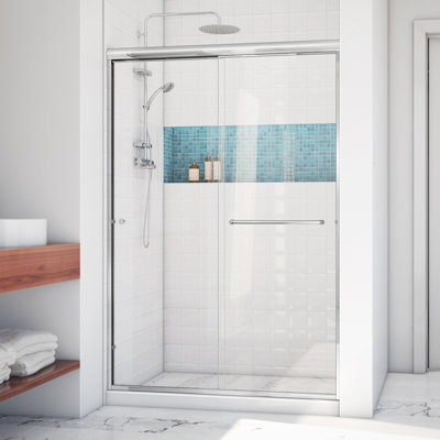 Porte de douche semi-encadrée Leser l 46 "x H 70" Leser