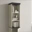 Armoire cubique autoportante avec 5 tablettes