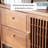 Chinese antique style solid wood bookshelf