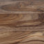 Bureau incurvé en bois à un tiroir