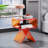 Betzabet Acrylic Side Table, Bedside Table Nightstand-899443228