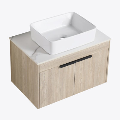 Ensemble de meuble-lavabo moderne 30 "avec lavabo en céramique