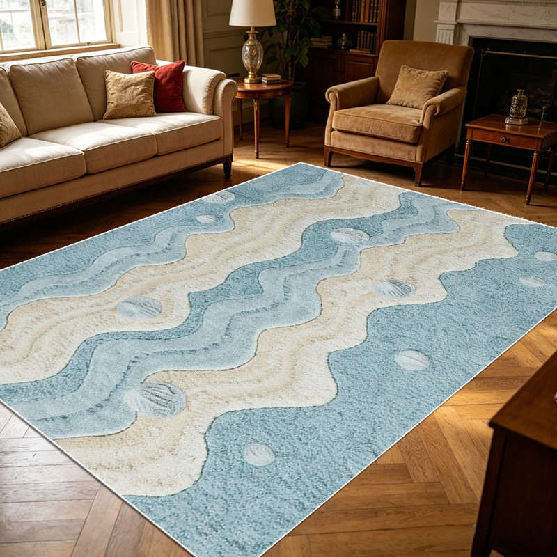 Tapis 1PC Coastal, Rectangle 3'4" x 5'4"