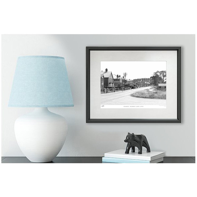 Brockenhurst, The Village 1949 by Francis Frith - Single Picture Frame Print, 60cm H x 80cm W x 2.3cm D