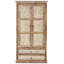 Daouha 2 Door Solid Wood Wardrobe