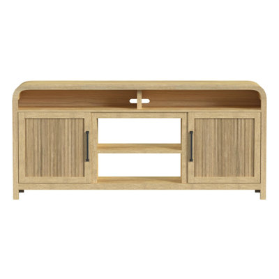 Console de télévision sans foyer 70 po Woodridge Picket House Furnishings
