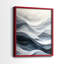 ABSTRACT Series CDLXVI - Reproduction encadrée de qualité supérieure - prête à être accrochée - aucun clou requis - aucun clou requis-1592019718-1592019716
