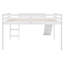 Lit mezzanine avec glissade, conception multifonctionnelle-536436592-536436604