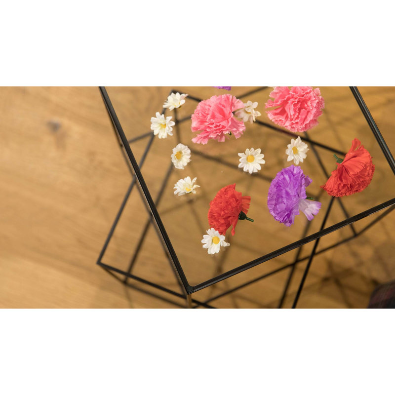 Glass End Table