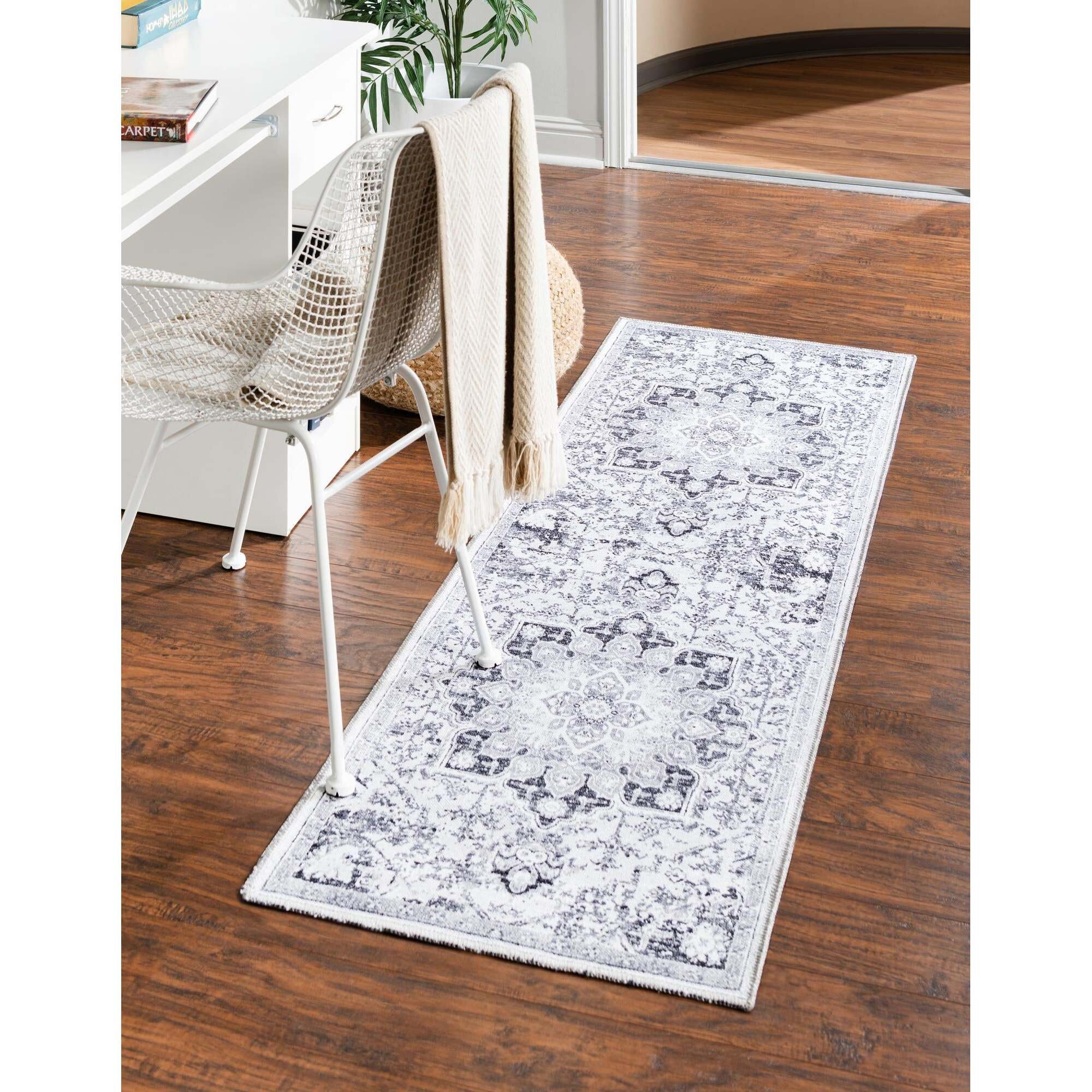 Microfiber Mud Rug With Non-Skid Backing, 29 x 58 Runner - 2 Day