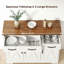 Buffet, armoire de cuisine 43 po, blanc