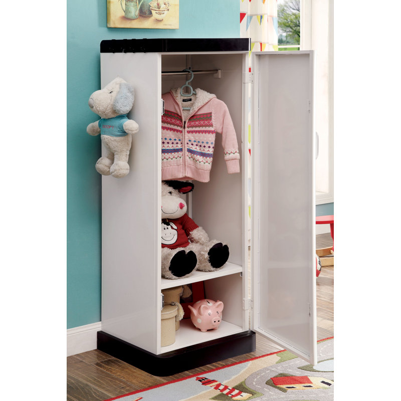 Trevion 22'' Wide Kids Armoire, White
