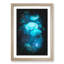 Blue Jellyfish - Picture Frame Graphic Art Print-56856513-56856511