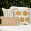 Solstice Gold Indoor/Outdoor Pillow Cover & Insert-1067336565-1067336566