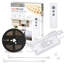 Ensemble de bande lumineuse DEL blanc doux RibbonFlex PRO + 12V 3000K