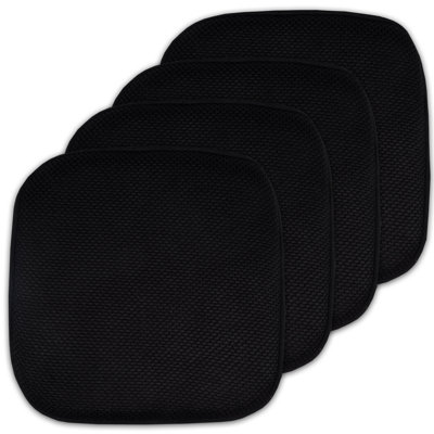 Honeycomb Non-Slip Indoor Chair Cushions by Symple Stuff