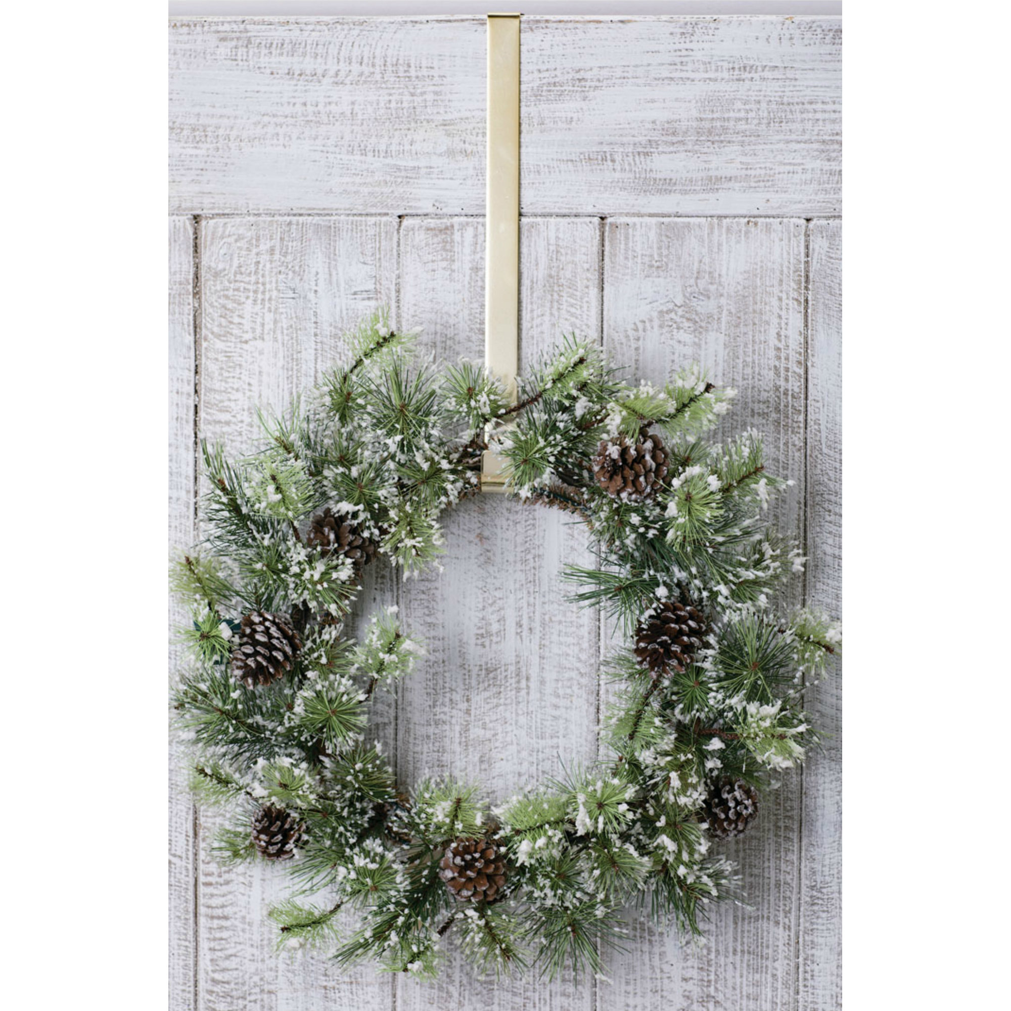 2'' Metal Wreath Hanger, Gold
