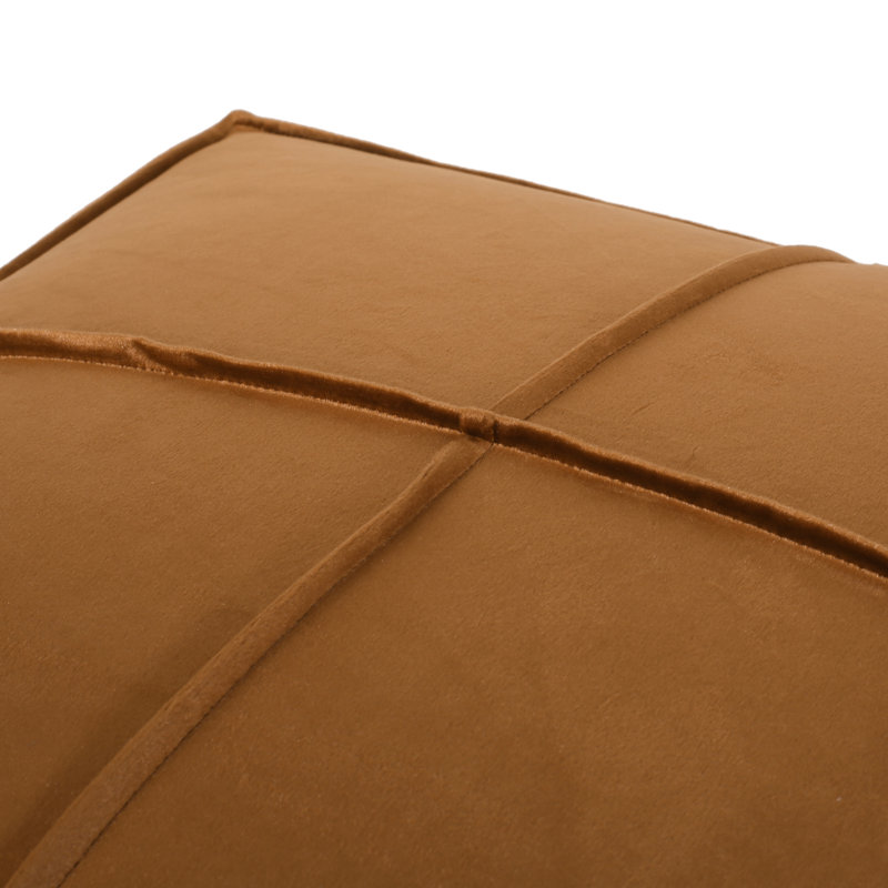 Mariya Velvet Pouf, Bronze