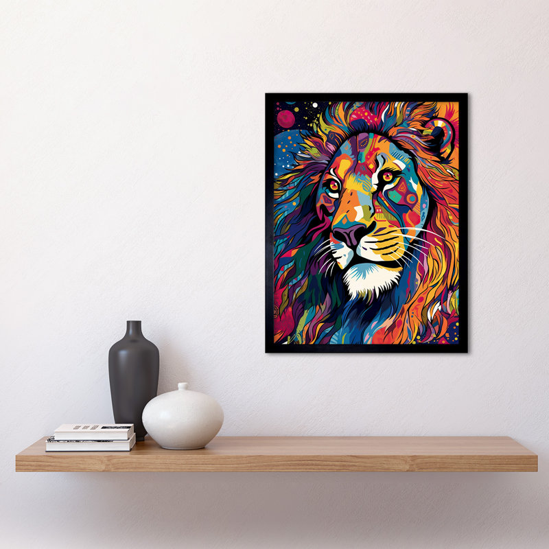 Alisen King Of The Jungle - Single Picture Frame Print