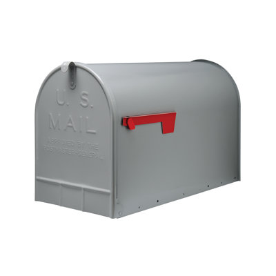 Stanley Jumbo Galvanized Steel Post Mount Mailbox