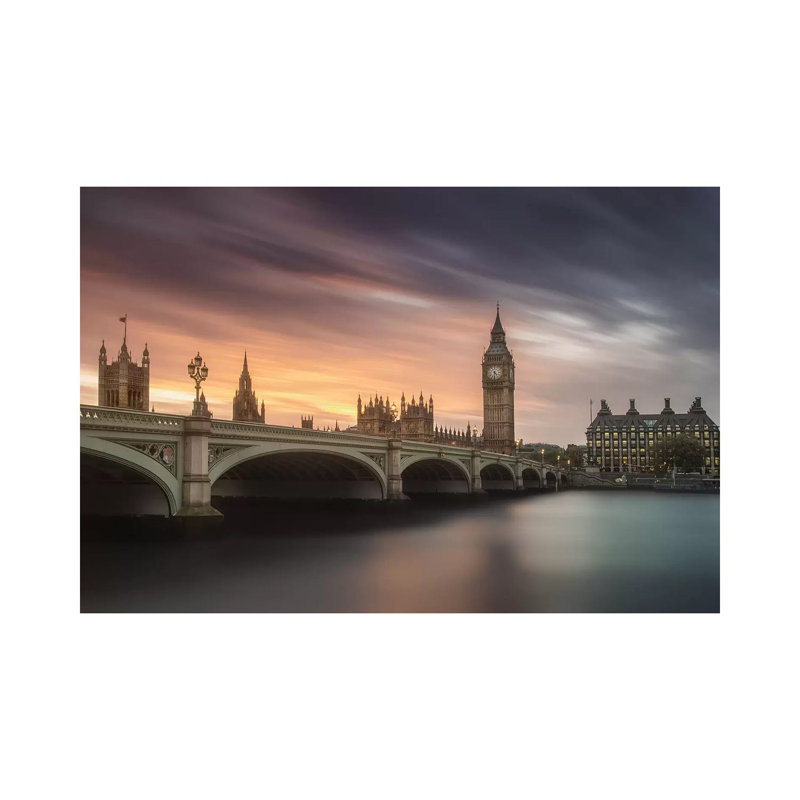 Big Ben, London by Carlos F. Turienzo - Wrapped Canvas Gallery-Wrapped Canvas Giclée, 20.32 cm H x 30.48 cm W
