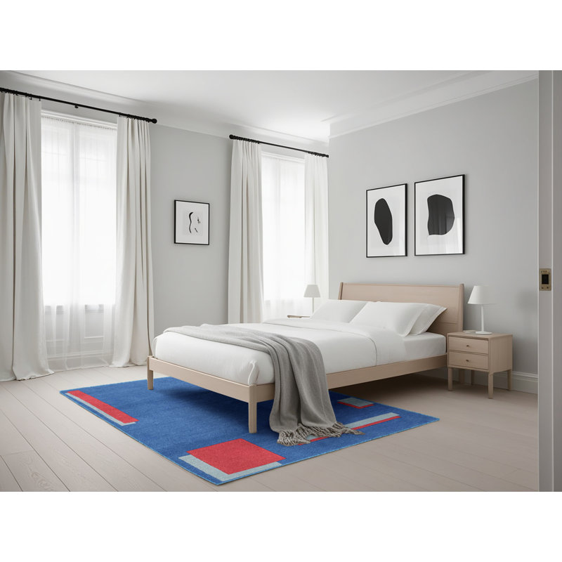 Abstract Indoor Rug, Rectangle 5' x 7'