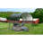 Corral Shelter Livestock Shade 10 x 10 ft. Powder Coated Green