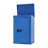 Wall-Mount Mailbox Blue Mailbox Rust-Resistant Mail Box