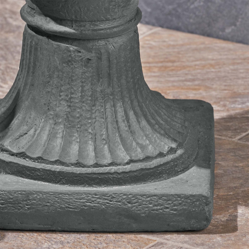 GARDEN URN PLANTER, Antique Gray
