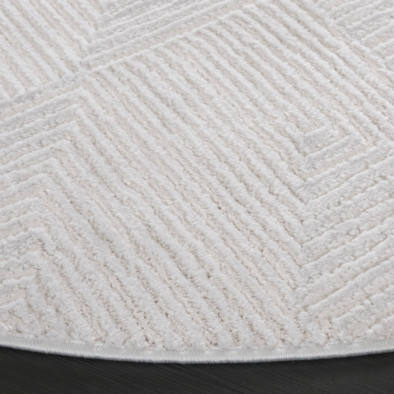 Tapis Mahiras Performance Abstract, Rond 6 pi 7 po