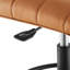 Chaise de dessinateur en cuir végétalien sans accoudoirs Ripple par Modway-1984504249-1984504262