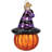 4 " Glass Hanging Figurine Ornament