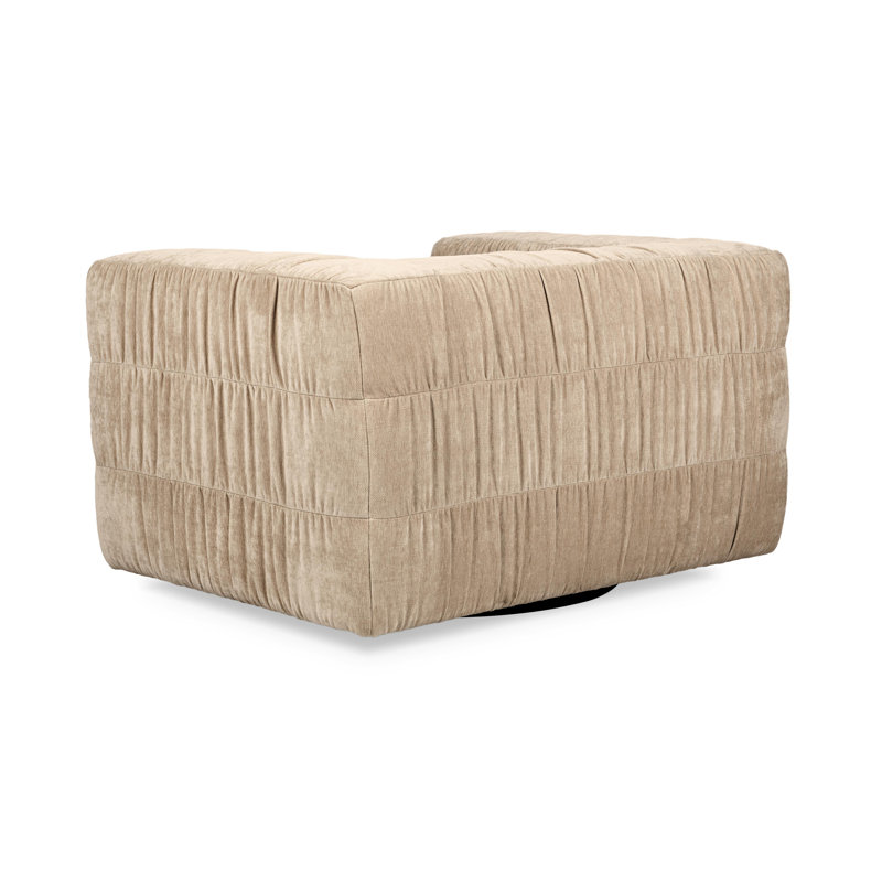 Afeela Swivel Swivel Chair, French Vanilla