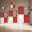 «Merry Little Magic», ensemble de 4 impressions sur toile-540537706-540537708-540537716