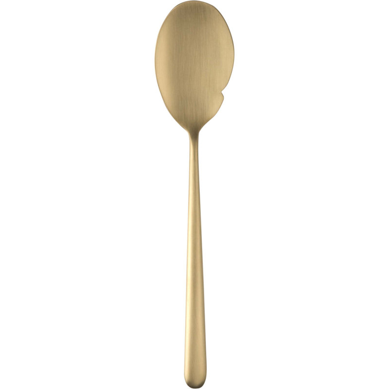 Cuillère Linea Gourmet - 12 pièces, Glace oro