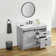 Jillian 42'' Free-standing Single Bathroom Vanity with Engineered Stone Vanity Top