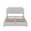 Lit plateforme tapissier Teddy-554450915