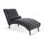 Chaise longue rembourrée confortable et élégante avec rembourrage de haute qualité et structure robuste