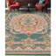 Hand-Knotted High-Quality Green and Green Area Rug