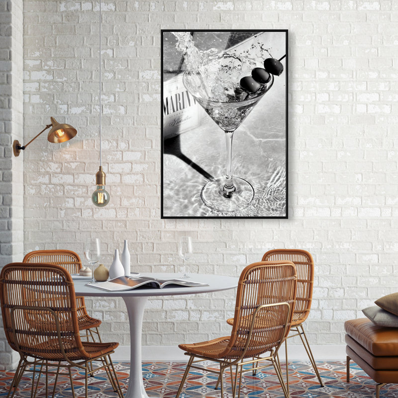 Chill Time II Print by Oliver Gal, 16"H x 11"W, Black Floater Frame