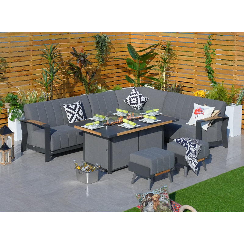 Speier 8 - Person Patio Conversation Set with Cushions