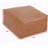 Modern Elegance Square PU Leather Ottoman