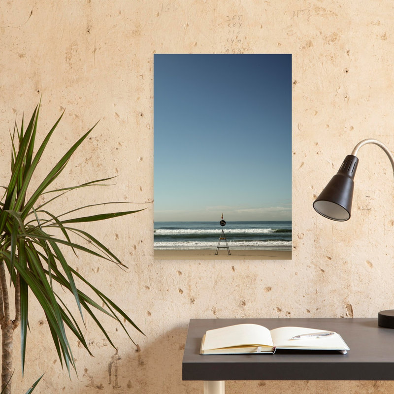 Art contemporain Art de plage contemporain, H 24 po x l 16 po