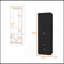 Garde-robe 2 tiroirs 2 portes-2057200545