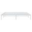 Structure de lit en métal Marlton, robuste, sans matelas-88463538-88463543