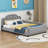 Didula Upholstered Daybed with Cloud Shaped Headboard-315458577-315458578