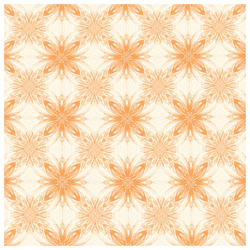 Coussins oranges orange, 14 x 14 inches