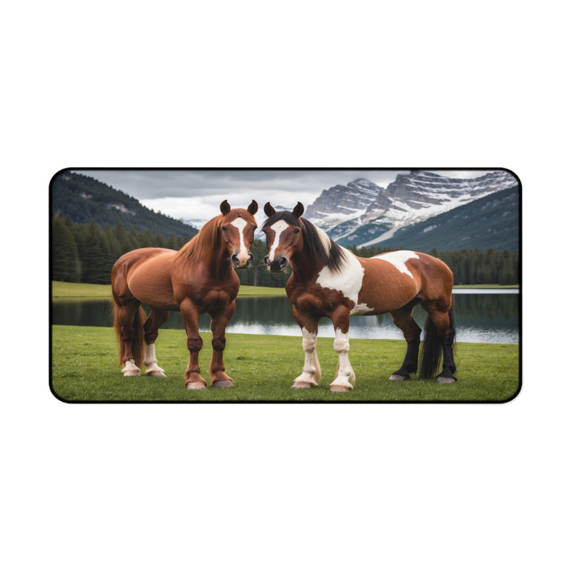 Polyester Desk Pad, 14.4x12.1